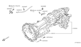 Diagram for 2012 Nissan Xterra Transmission Assembly - 32010-EA210