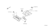 Diagram for 2006 Nissan Sentra Floor Pan - 74514-4Z030