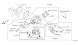 Diagram for 2002 Nissan Sentra Idle Control Valve - 23781-5M010