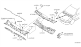 Diagram for 2001 Nissan Sentra Dash Panels - 67100-5M031