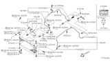 Diagram for 2004 Nissan Sentra A/C Hose - 92480-6Z500