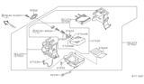 Diagram for Nissan Sentra A/C Expansion Valve - 92200-5M000