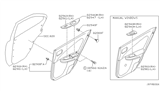 Diagram for 2006 Nissan Sentra Armrest - 82946-5M002