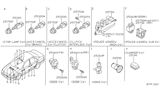 Diagram for 2003 Nissan Sentra Power Window Switch - 25401-6Z500