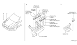 Diagram for 2006 Nissan Sentra Relay - 25230-79916