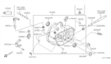 Diagram for 2003 Nissan Sentra Transfer Case Seal - 38342-8H501