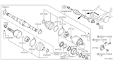 Diagram for Nissan Altima CV Boot - 39241-8U025