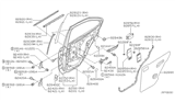 Diagram for Nissan Weather Strip - 82821-5M000