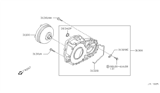 Diagram for 2003 Nissan Sentra Torque Converter - 31100-3AX08