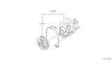 Diagram for Nissan Sentra A/C Clutch - 92665-4Z000