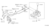 Diagram for Nissan Sentra Shift Cable - 34413-6Z900