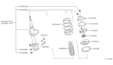 Diagram for 2001 Nissan Sentra Bump Stop - 54052-4Z000