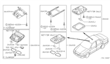 Diagram for 2006 Nissan Altima Dome Light - 26410-6Z512