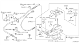 Diagram for 2003 Nissan Sentra Shift Cable - 34935-5M000