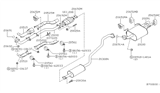 Diagram for 2003 Nissan Sentra Catalytic Converter - 20010-4Z700