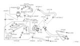 Diagram for 2005 Nissan Sentra Power Steering Hose - 49720-4Z810