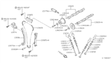 Diagram for 2000 Nissan Sentra Timing Chain - 13028-5M000