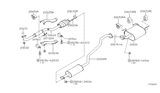 Diagram for 2006 Nissan Sentra Exhaust Pipe - 20300-ZG40A