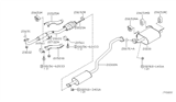 Diagram for 2006 Nissan Sentra Muffler - 20300-ZG40A