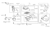 Diagram for 2001 Nissan Sentra Air Filter Box - 16528-4M800