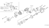 Diagram for 2000 Nissan Sentra Starter Solenoid - 23343-5M000