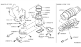 Diagram for 1999 Nissan Sentra Exhaust Heat Shield - 20853-40F11