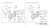 Diagram for Nissan Sentra Fan Motor - 21487-5L705