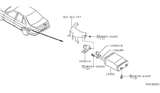 Diagram for 2000 Nissan Sentra Canister Purge Valve - 14935-5M001