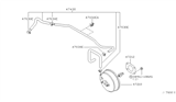Diagram for Nissan Sentra Brake Booster Vacuum Hose - 47430-4Z100