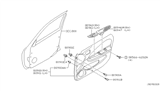 Diagram for Nissan Sentra Armrest - 80961-5M014