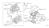 Diagram for 2003 Nissan Sentra Oil Pan Gasket - 11121-5L310