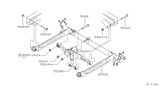 Diagram for 2005 Nissan Sentra Axle Beam - 55501-5M000