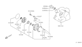 Diagram for 1998 Nissan 200SX Transfer Case Seal - 31375-31X00