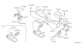 Diagram for 2004 Nissan Sentra Shift Indicator - 96940-4Z000