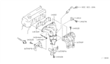 Diagram for 2002 Nissan Altima Exhaust Heat Shield - 16590-WF705