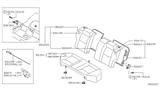 Diagram for 2001 Nissan Sentra Seat Cushion - 88300-4Z320