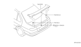 Diagram for 2002 Nissan Sentra Spoiler - 96030-4Z014