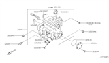 Diagram for 2000 Nissan Sentra Transfer Case Cover - 32131-6J000