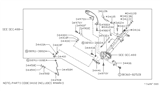 Diagram for 1993 Nissan Hardbody Pickup (D21) Shift Cable - 34935-86G10