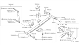 Diagram for 1993 Nissan Hardbody Pickup (D21) Bump Stop - 55240-01G00