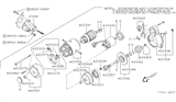 Diagram for 1988 Nissan Van Armature - 23310-S0100