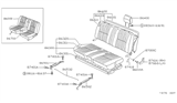 Diagram for 1986 Nissan Hardbody Pickup (D21) Seat Cushion - 86300-01G01