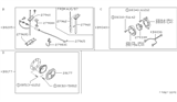 Diagram for 1987 Nissan Hardbody Pickup (D21) Antenna - B8205-01G00