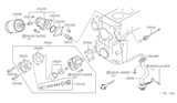 Diagram for 1989 Nissan Pathfinder Oil Filter - 15208-W1103