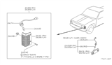 Diagram for 1989 Nissan Hardbody Pickup (D21) Light Socket - 26252-D4500