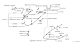 Diagram for Nissan Hardbody Pickup (D21) Parking Brake Cable - 36402-31G00