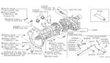 Diagram for 1988 Nissan Hardbody Pickup (D21) Transmission Assembly - 32000-41G60