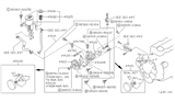 Diagram for 1990 Nissan Hardbody Pickup (D21) Power Steering Reservoir - 49180-86G00