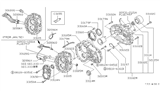 Diagram for Nissan Hardbody Pickup (D21) Neutral Safety Switch - 32006-33G02