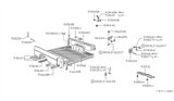 Diagram for 1993 Nissan Hardbody Pickup (D21) Floor Pan - 93512-92G00